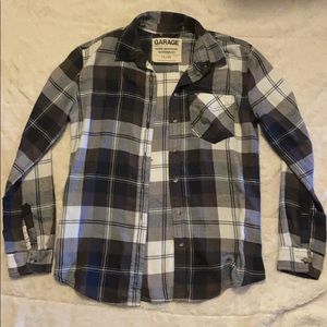 Brown and Grey Flannel